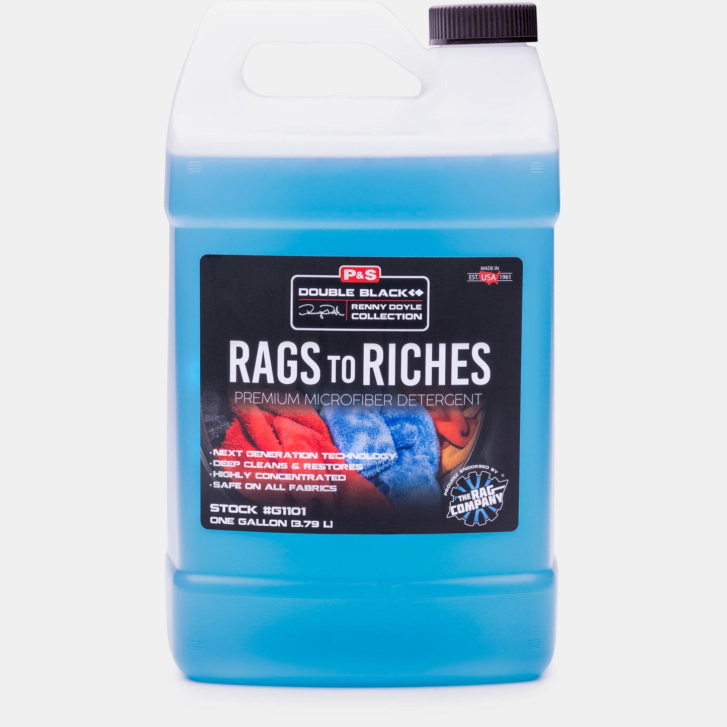 Rags to Riches Premium Microfiber Detergent